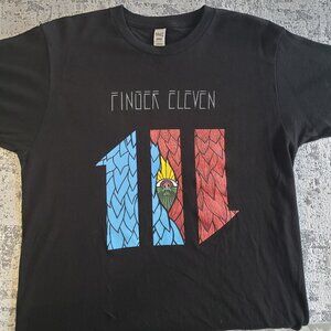 Finger Eleven Black Band Tshirt